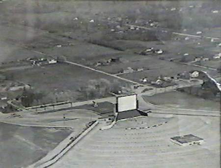 US-23 Drive-In Theater - Aerial 1950S Courtesy Lou Warrington